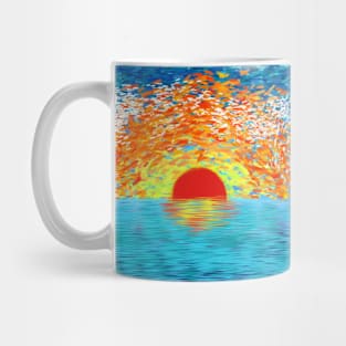 sunset / sunrise sea Mug